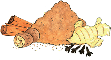 Spices Clipart Vegetable - Illustration (360x360)