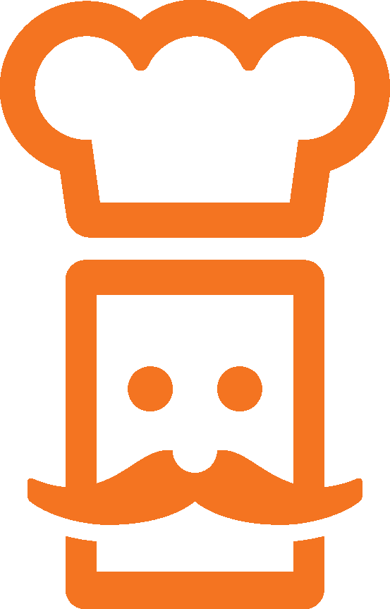 Logo No Background - Orange Chef (553x863)