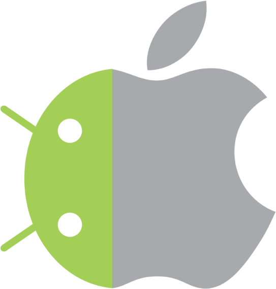 Android - Apple Logo 1976 2018 (880x733)