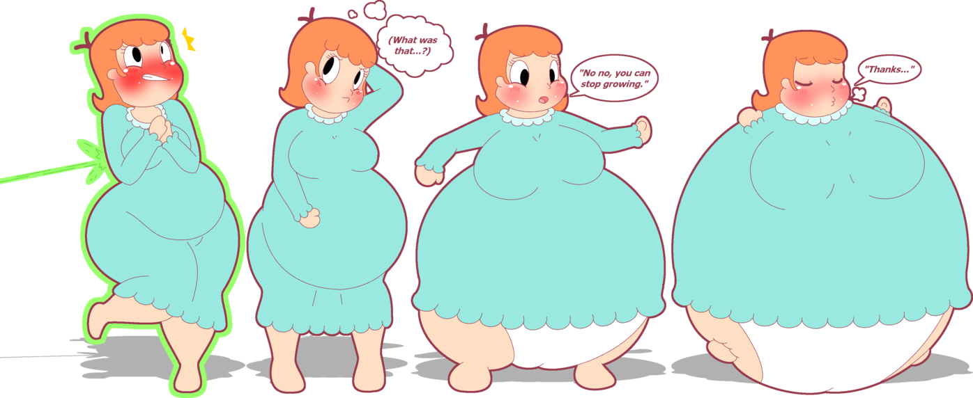 Dextor's Mom Growing Mishap~ - Cartoon (1396x572)