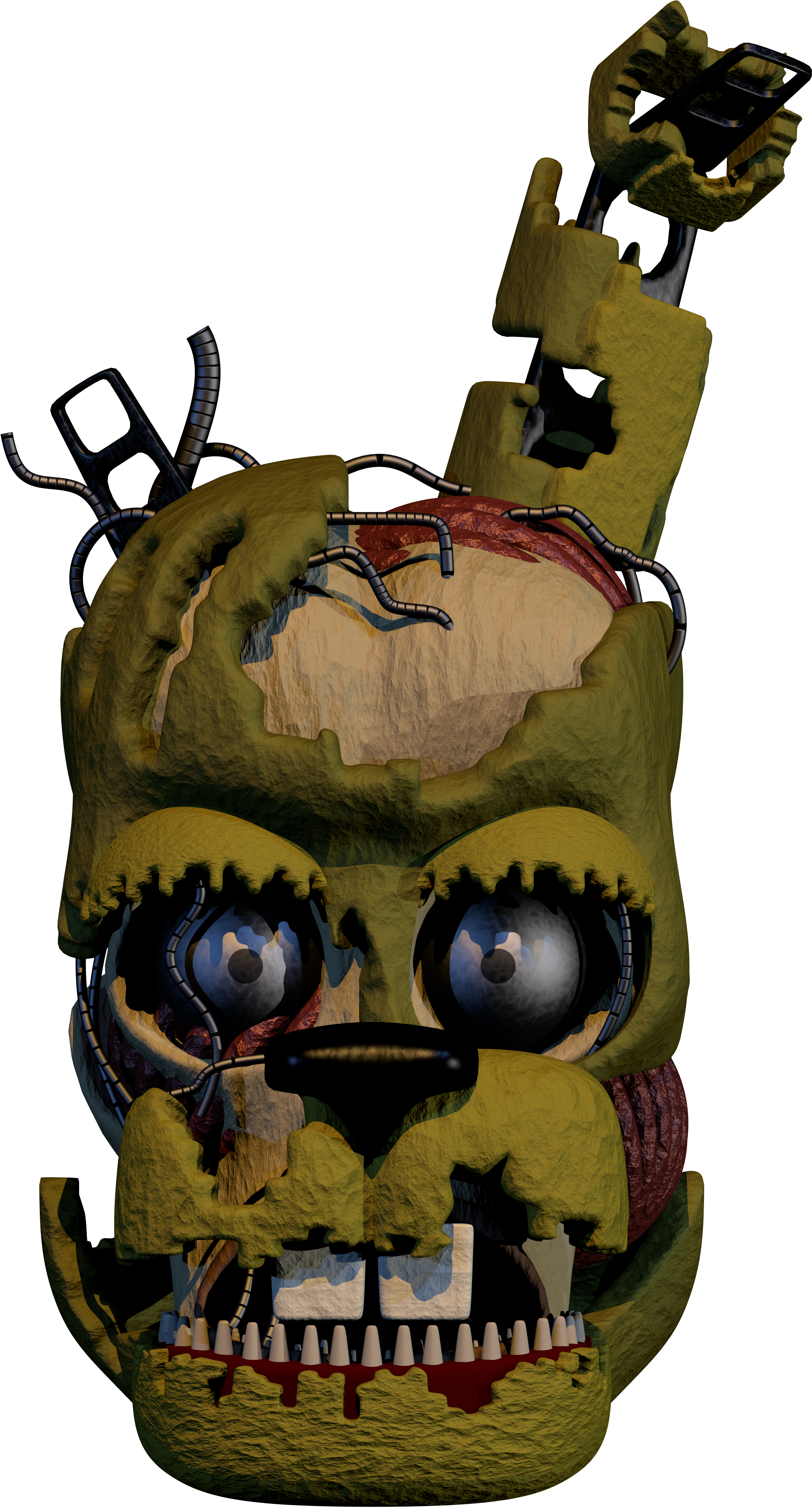 7 Mo - Fnaf 6 Salvaged Springtrap (5760x5760)