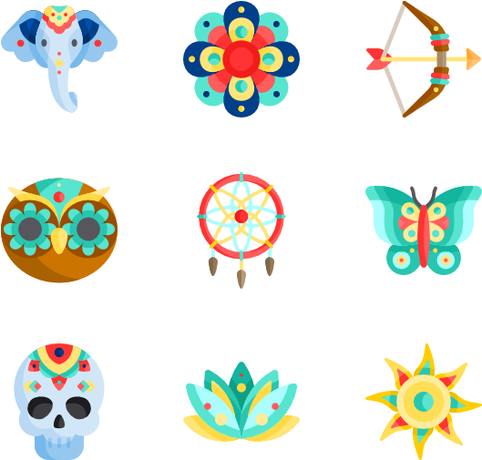 Boho Style - Boho Icon Png (600x564)