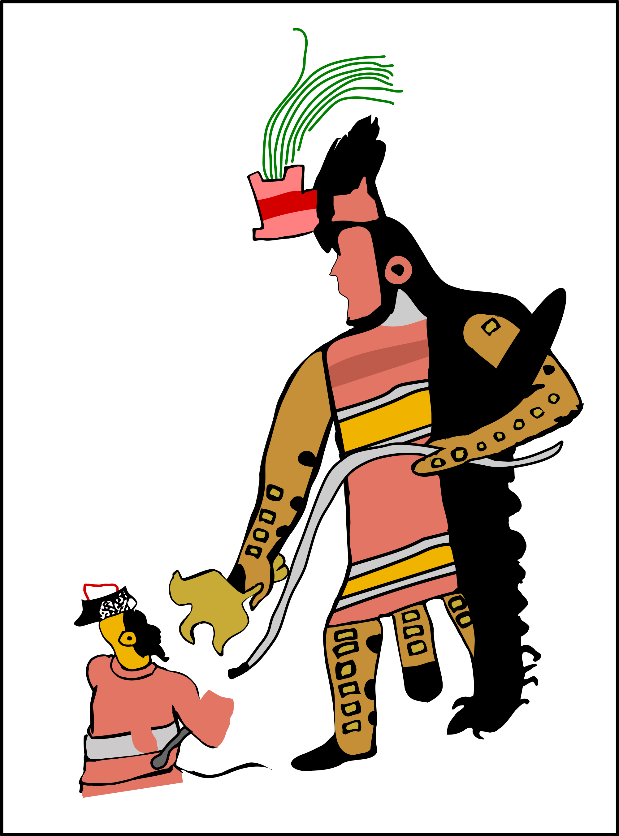 Olmec Cave Paintings Drawing (2000x2702)