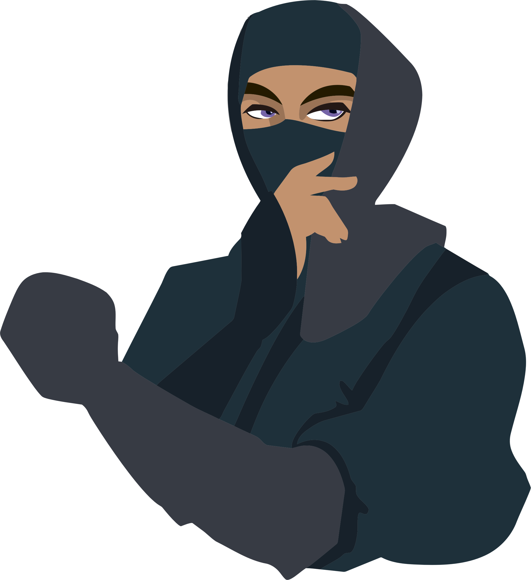 Eyed Ninja - Ninja Png (2047x2234)
