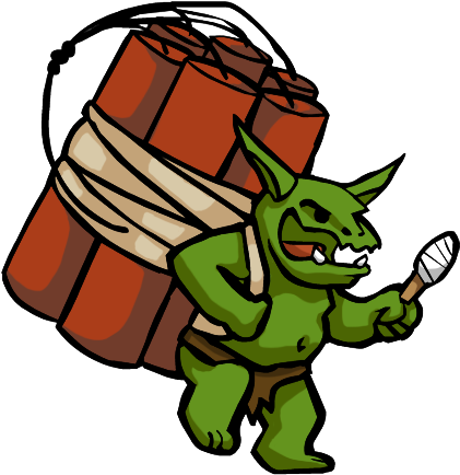 Suicide Goblin - Cartoon (512x512)