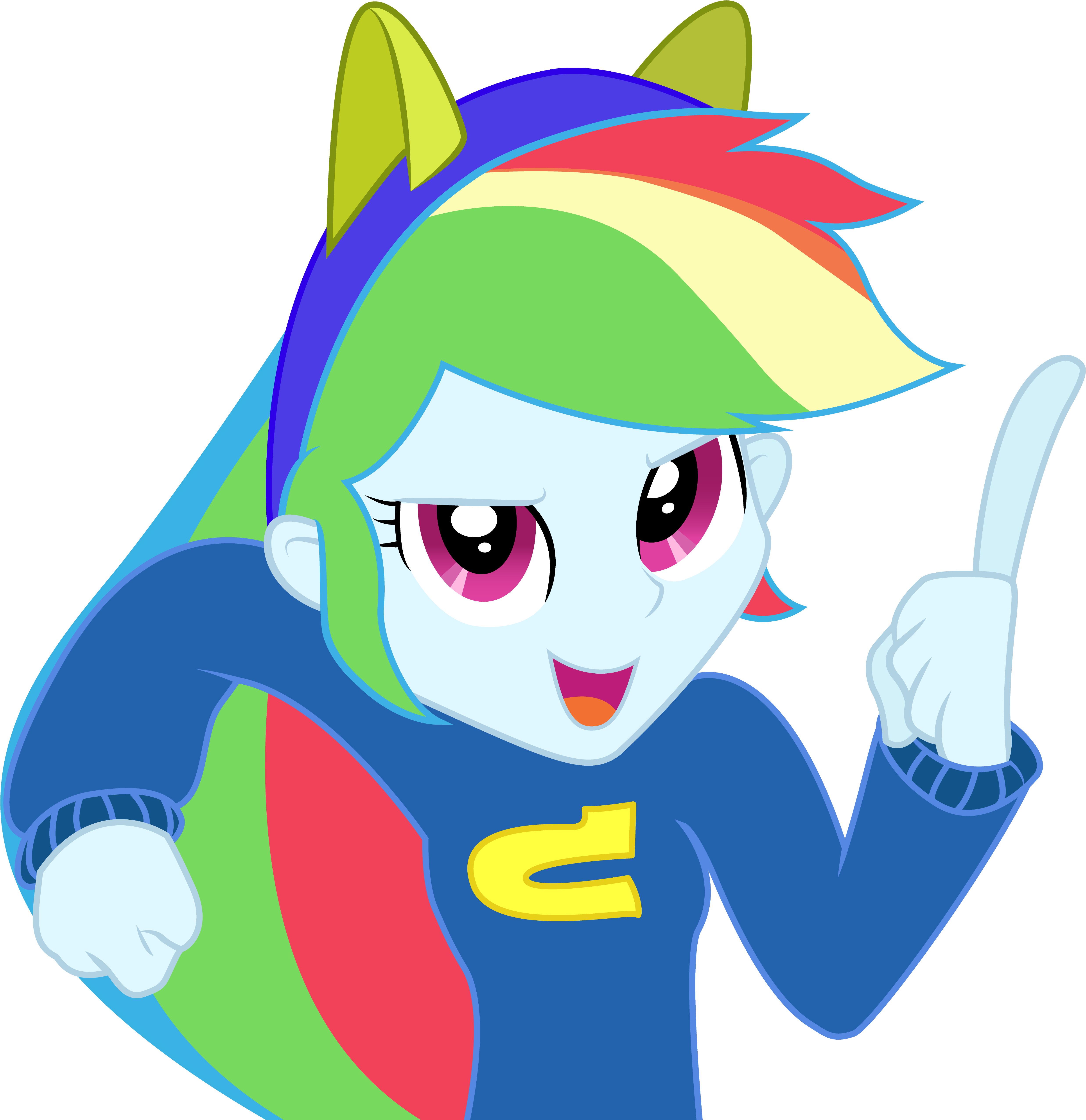 Equestria Girls Rainbow Dash Vector - Rainbow Dash (5000x5122)