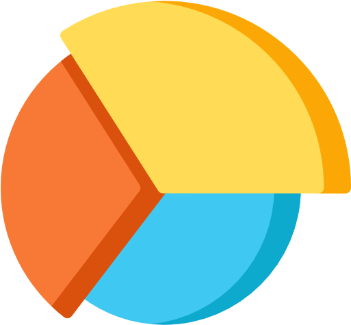 Circle Statistics Clip Art - Circle Statistics Clip Art (512x512)
