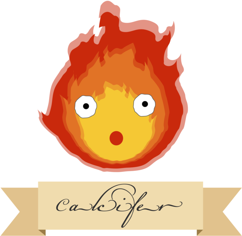 Calcifer Surprised By Nbantony13 - Calcifer (781x1022)