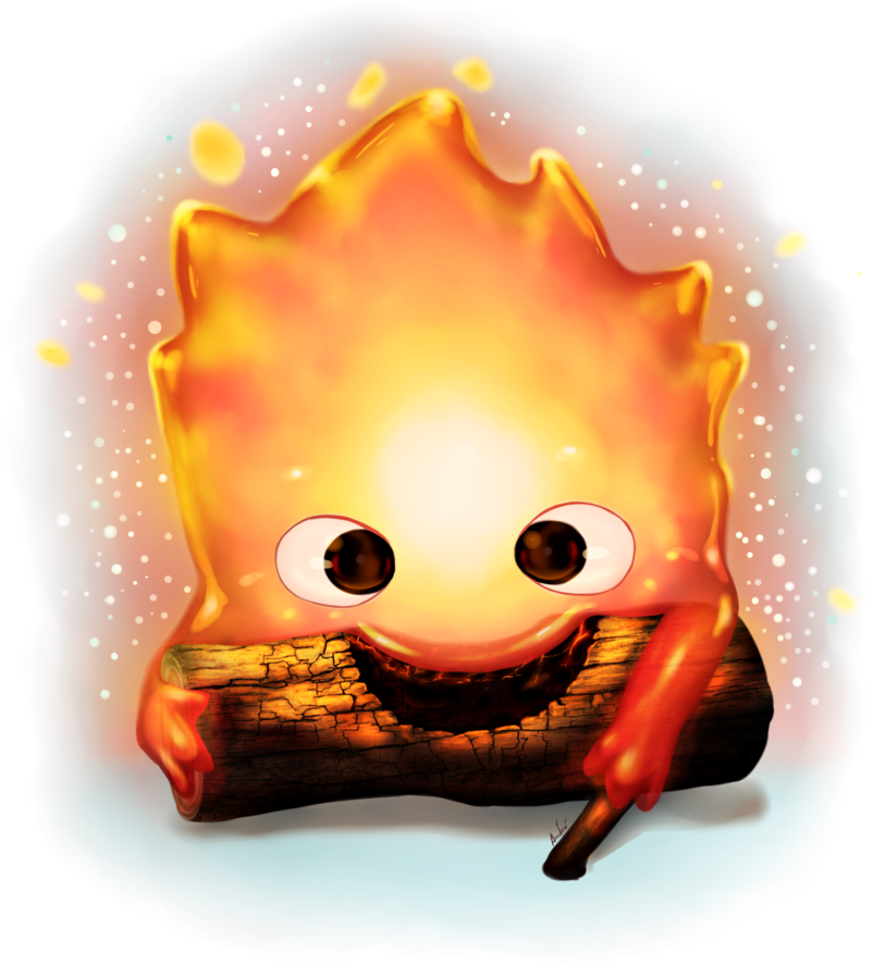 Calcifer By Mangadark - Calcifer (855x935)