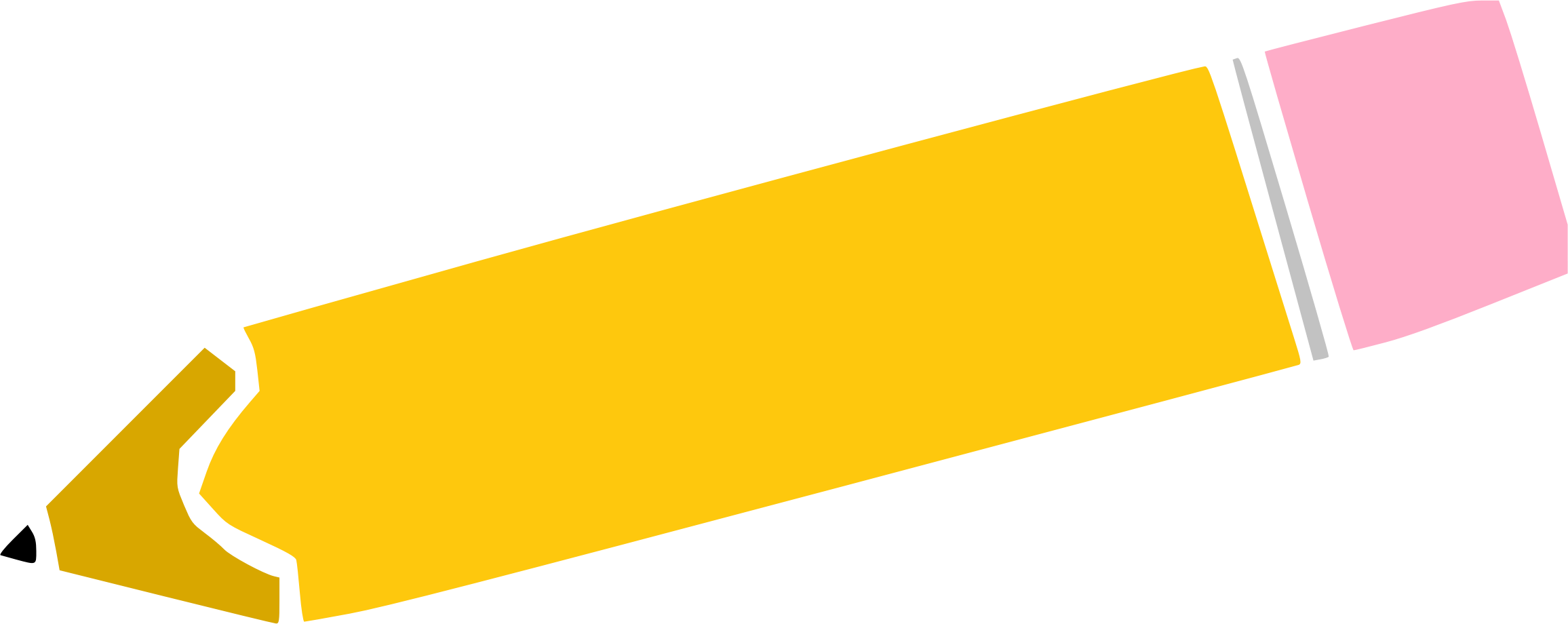 Big Image - Pencil Svg (2312x920)