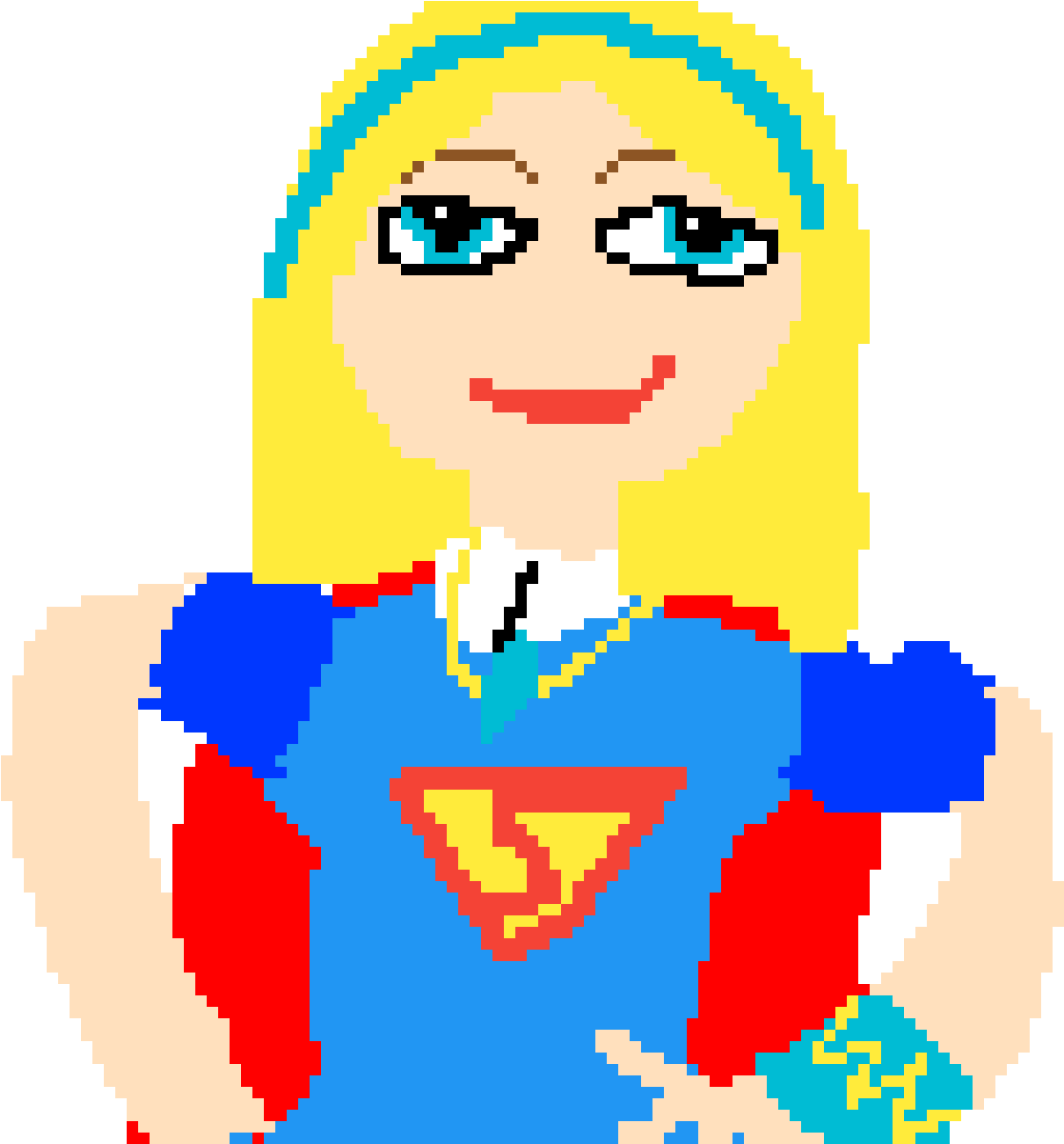Supergirl - Cartoon (1200x1200)