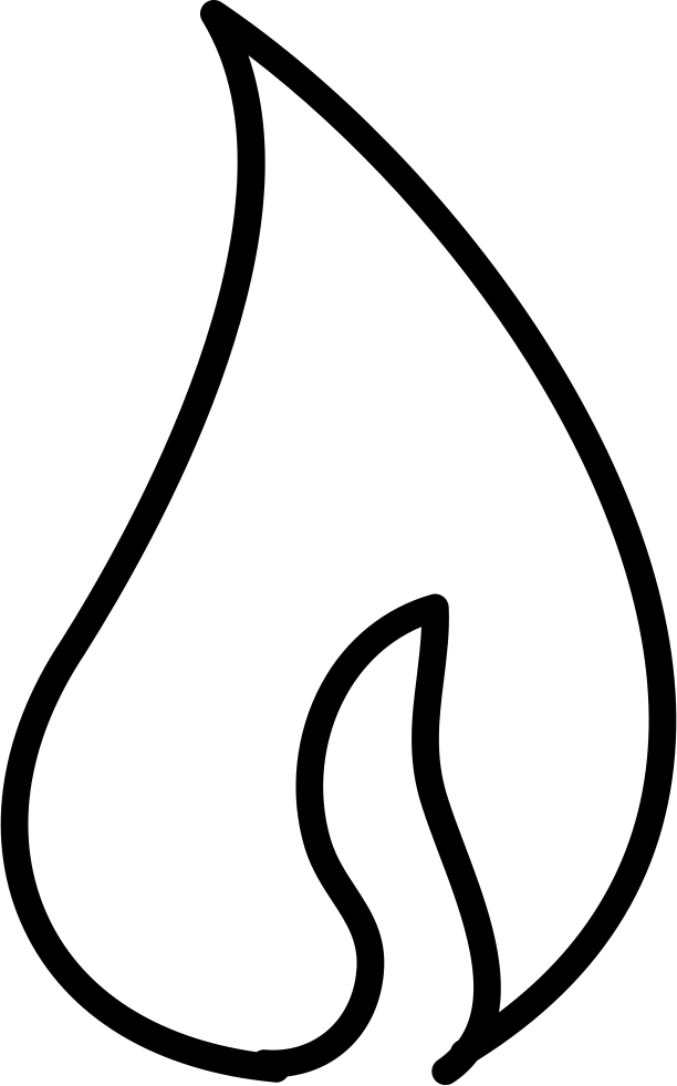 Fire Flame Comments - Vlam Symbool (612x981)