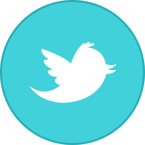 Transparent Background Twitter Logo (500x500)