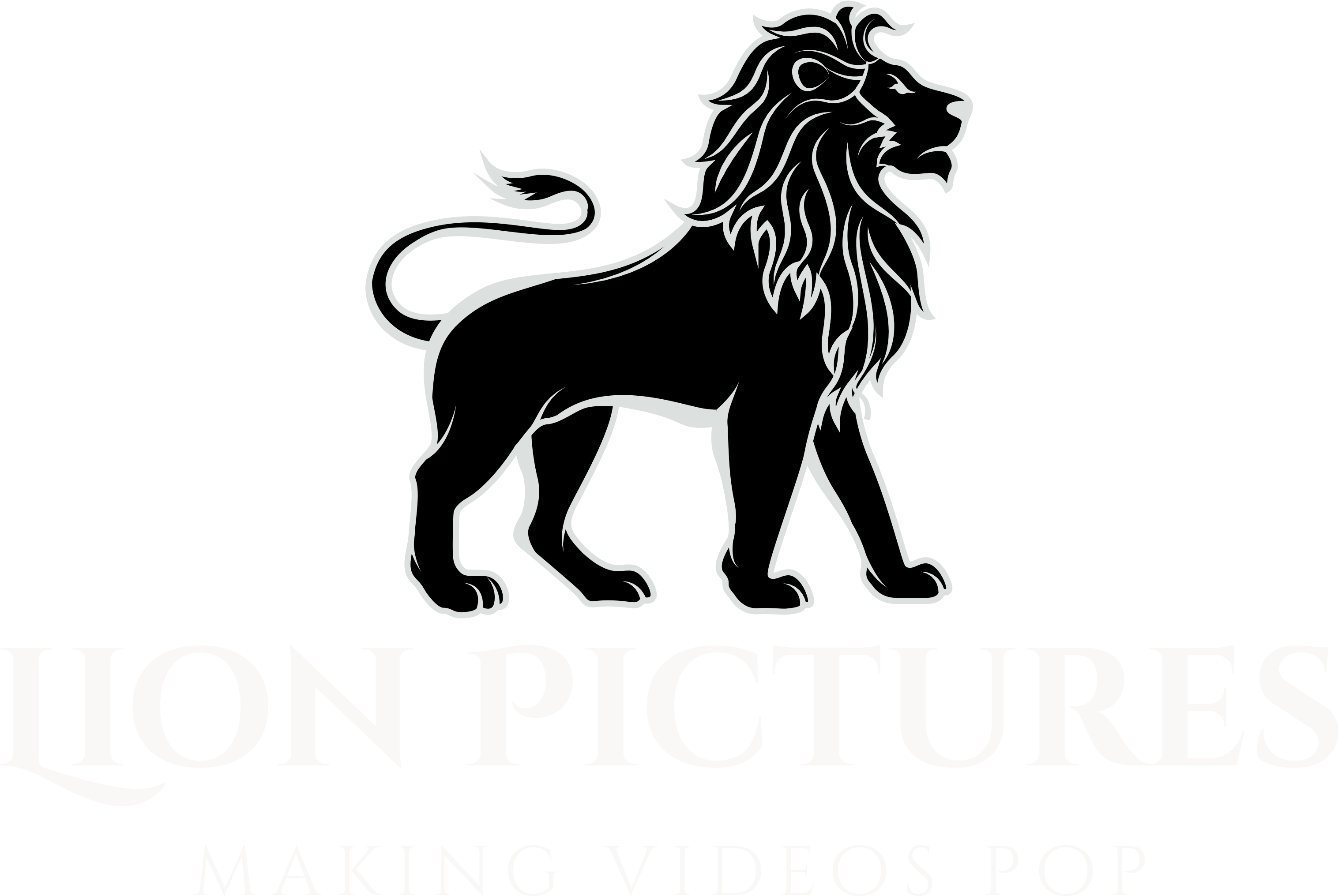 Sticky Logo - Masai Lion (3031x2039)