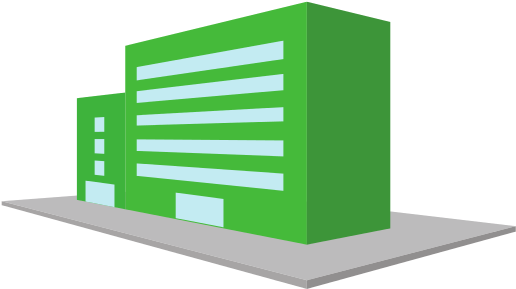 3d Rendered Building Vector Icon Illustration - Vector Graphics (550x550)