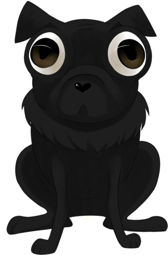 Pug By Doomcakes - Pug (400x554)