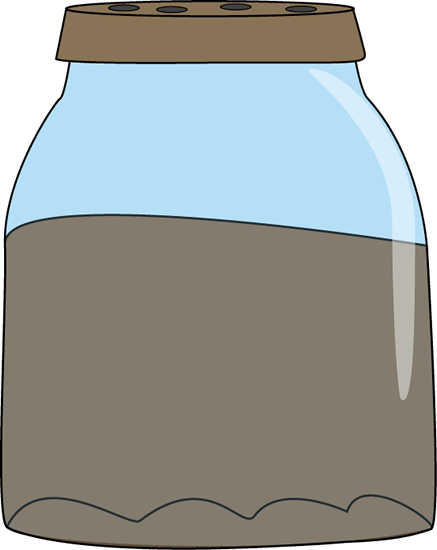 Jar Clipart Science - Grasshopper (437x550)