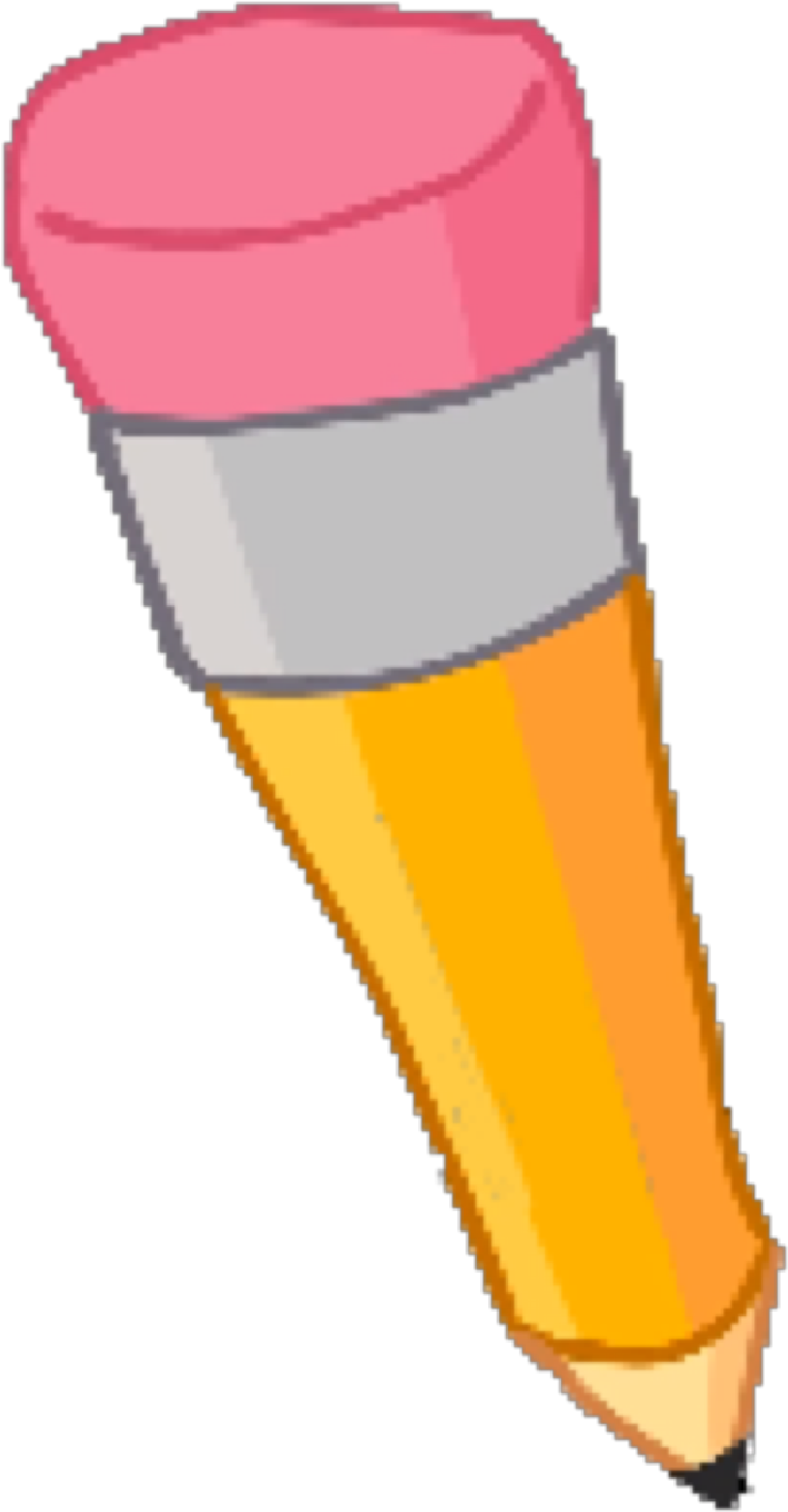 Pencil Weird Pose - Portable Network Graphics (1044x2048)