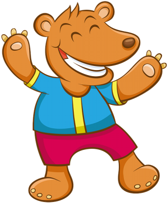 Bear Png Cartoon (357x480)