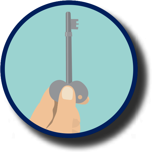 Radar Key - Illustration (573x581)