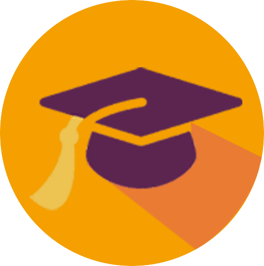 Student Orange - Icon (537x542)