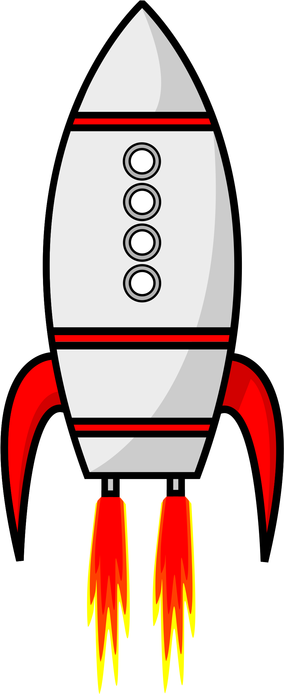 Cartoon Rocket - Rocket Cartoon (1147x2091)