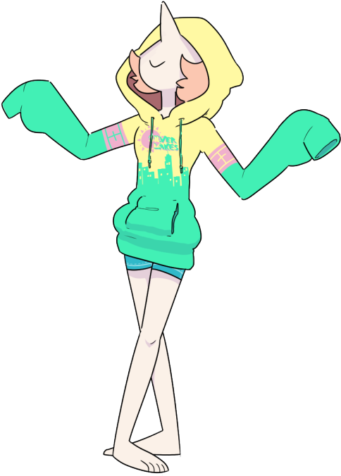 Something Something Style, Something Something Grace - Perla Steven Universe (500x738)