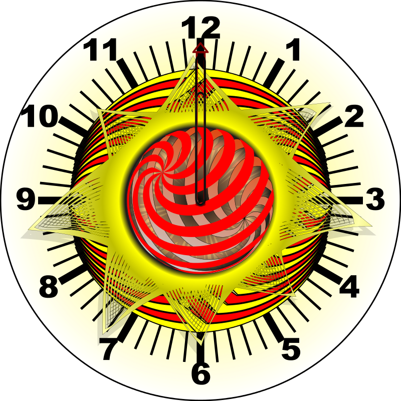 Similar Clip Art - Clock (800x800)