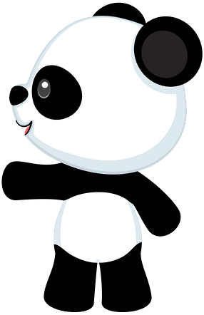 Album - Panda Clipart (286x442)