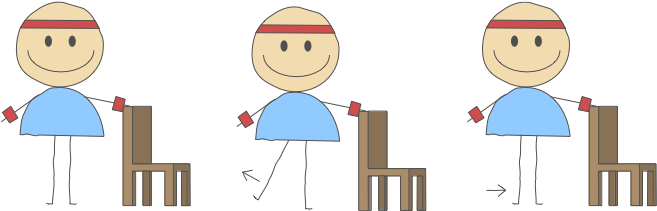 Keep-up With Exercises And Physical Therapy - Cartoon (712x213)