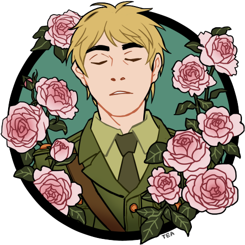 Trash Among Roses - Aph England (500x558)
