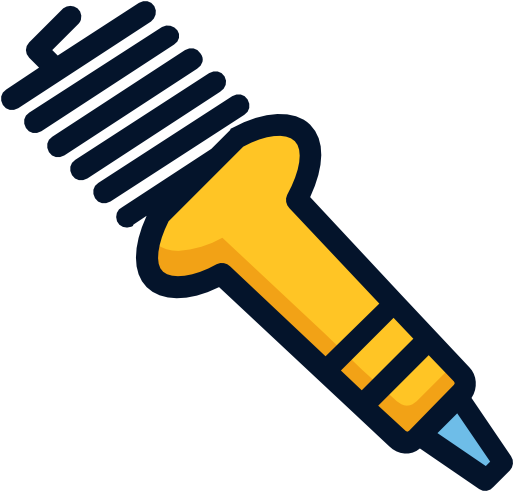 Spark Plug Free Icon - Spark Plug Free Icon (512x512)