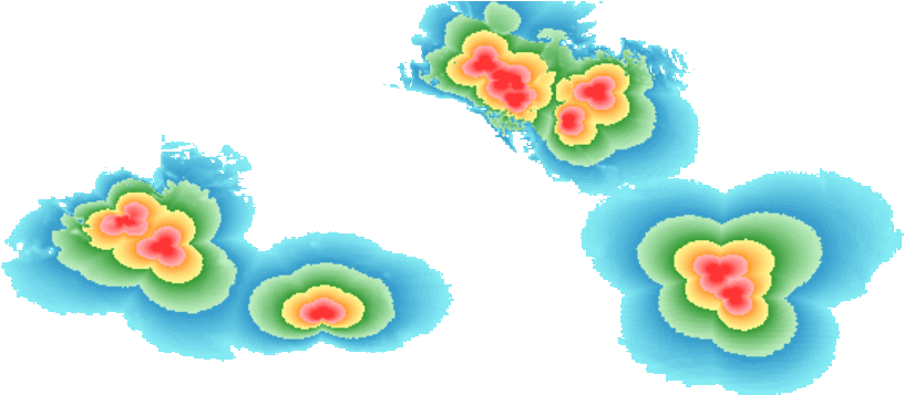 Kml Image Lte Coverage V1 L4 1 - Rainbow Rose (2048x965)