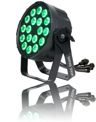Led Lights - Elation Lighting Sixpar 300ip 18 X 12w 6-in-1 Par W/ (422x422)