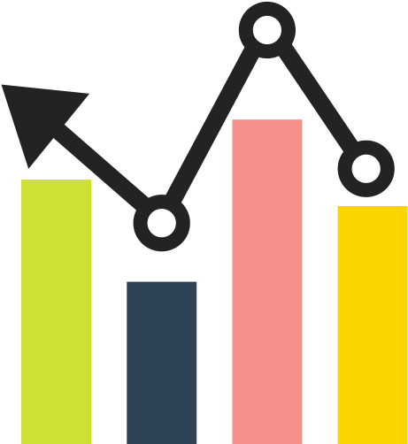 Infographic Bar Vol - Bar Chart (512x512)