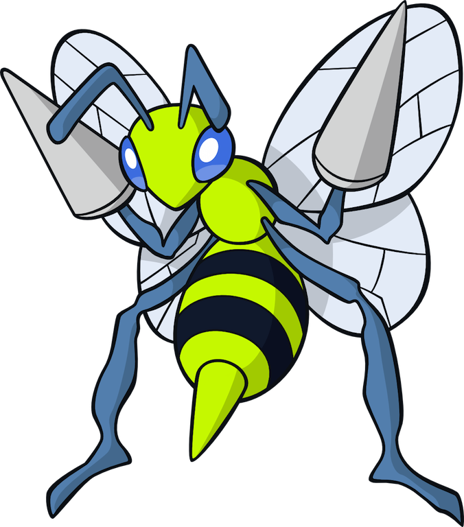 015 Beedrill Dw Shiny - Pokemon Beedrill (676x768)