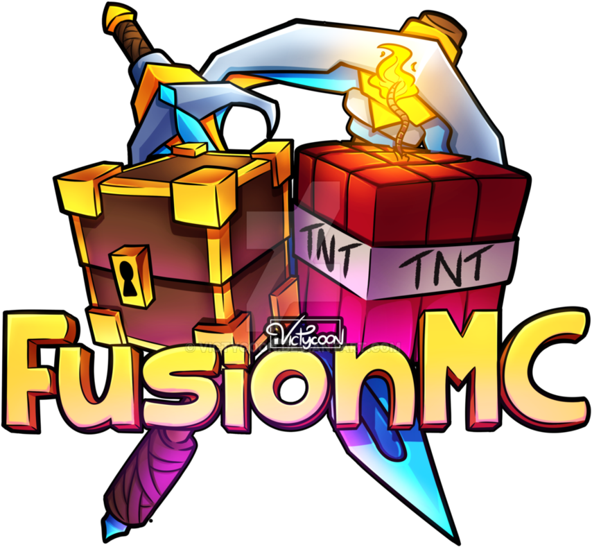 Logo Server Minecraft By Victycoon - Twitter (894x894)