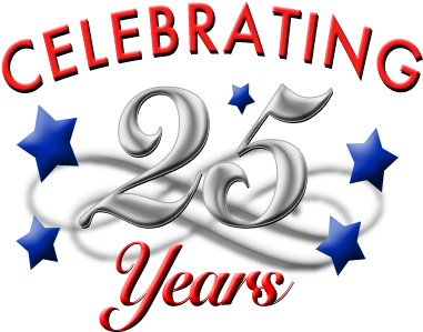 About Us On Fire Promotions - Celebrating 25 Years Of Business (400x400)