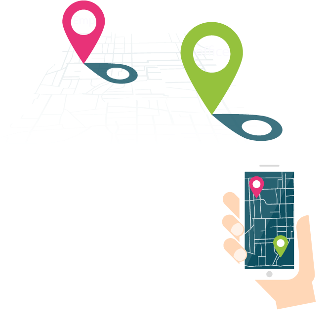 Monitor Real-time Movement In Map - Mobile Phone (800x800)
