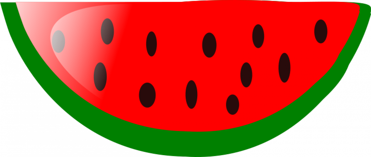 Watermelon - Watermelon Clip Art (1183x500)