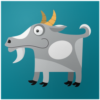 Goat Cartoon (400x400)
