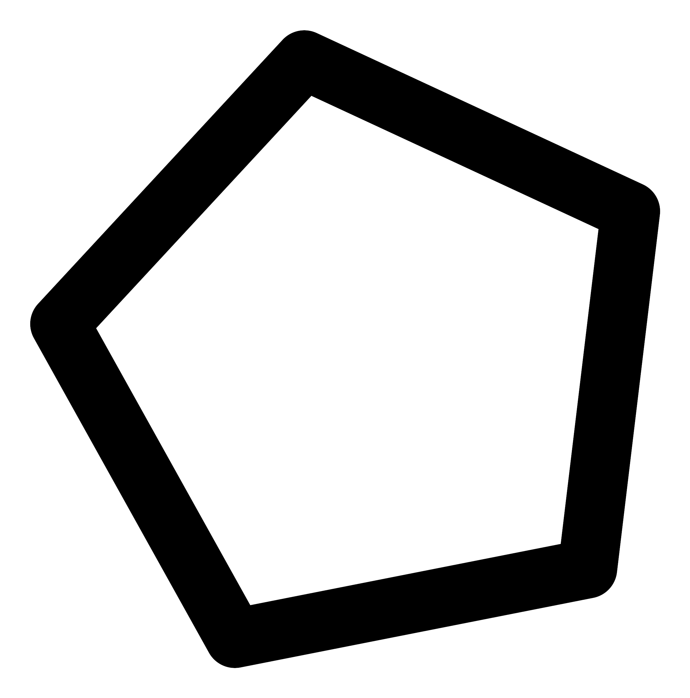 Polygons Cliparts Borders - Polygon Tool In Paint (2400x2400)