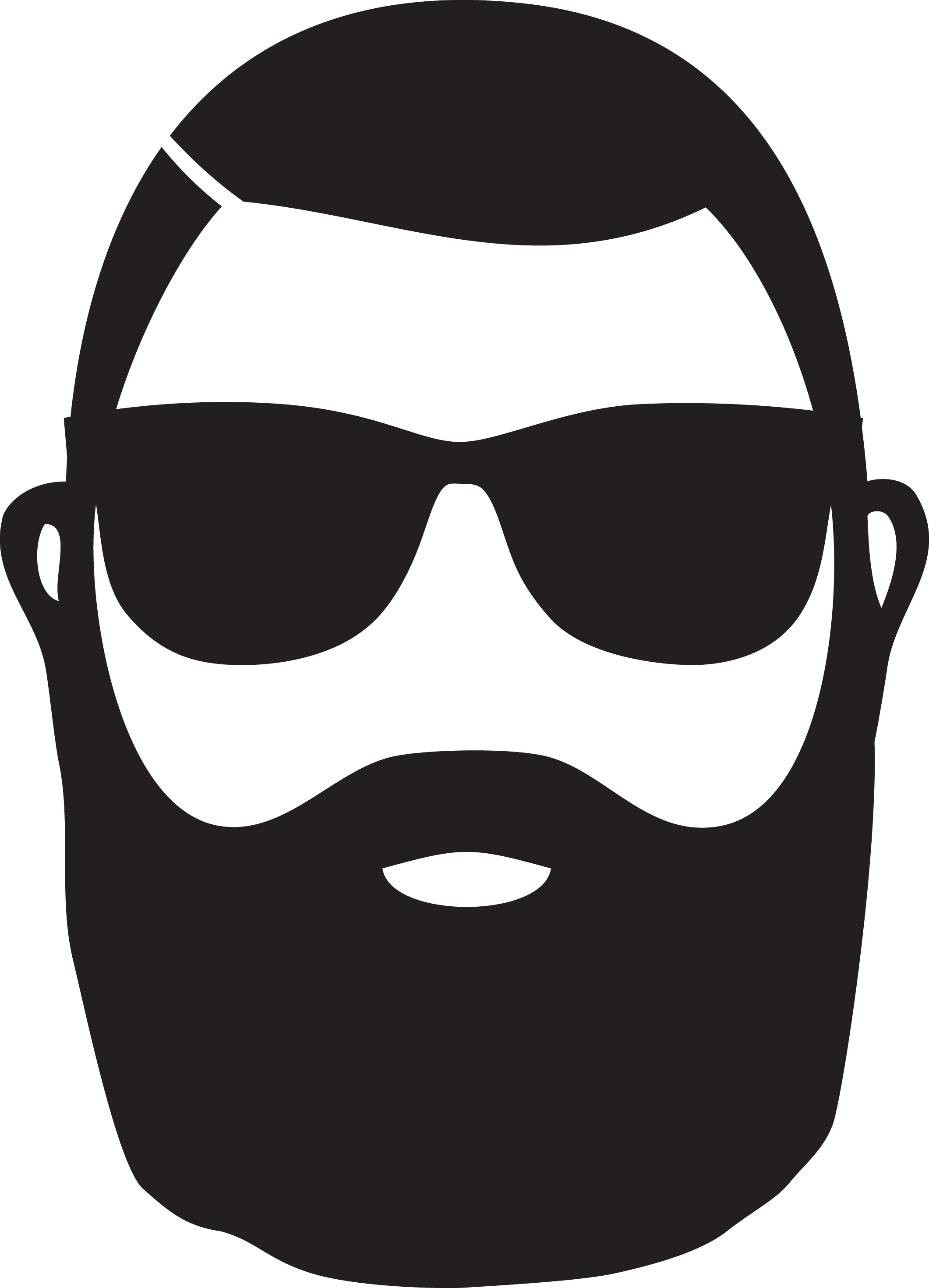 Beard Logo Final - Beard E Juice Logo (2121x2939)