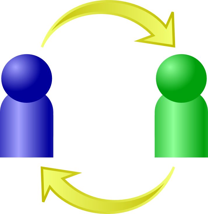 My Fun Services - Switch Roles Clip Art (713x735)