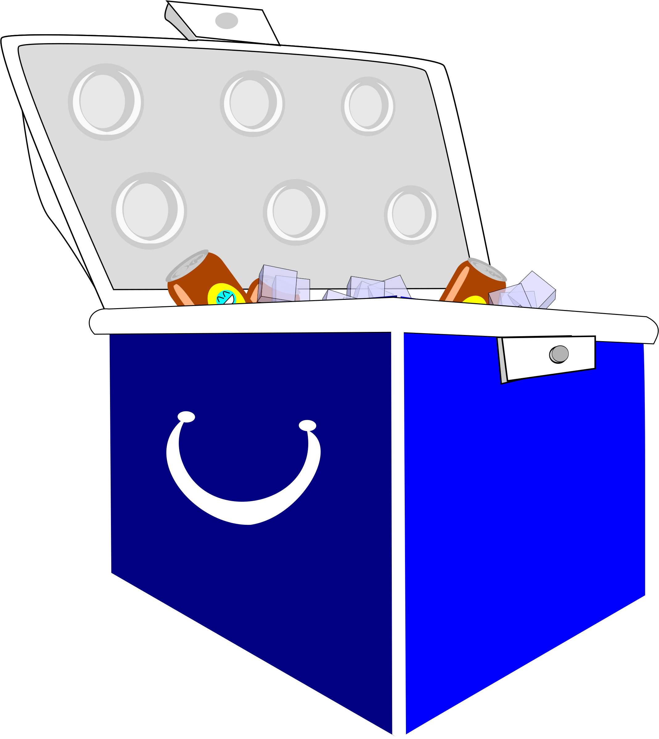 Big Image - Cooler Clipart (2151x2400)