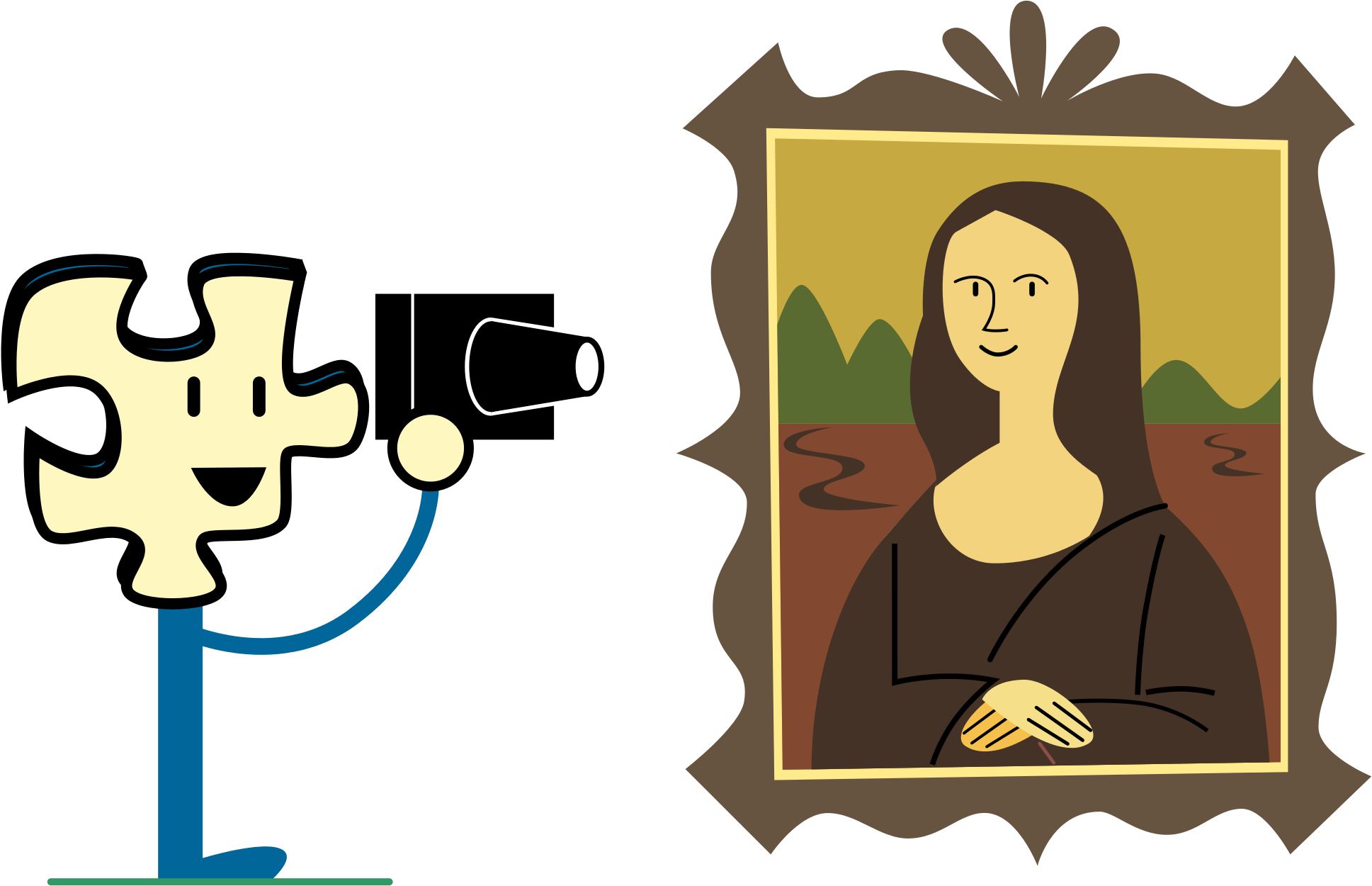 Open - Mona Lisa Svg (2000x1414)