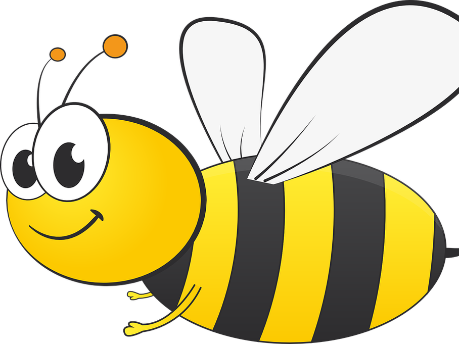 Picture - Bees Cartoon (908x681)