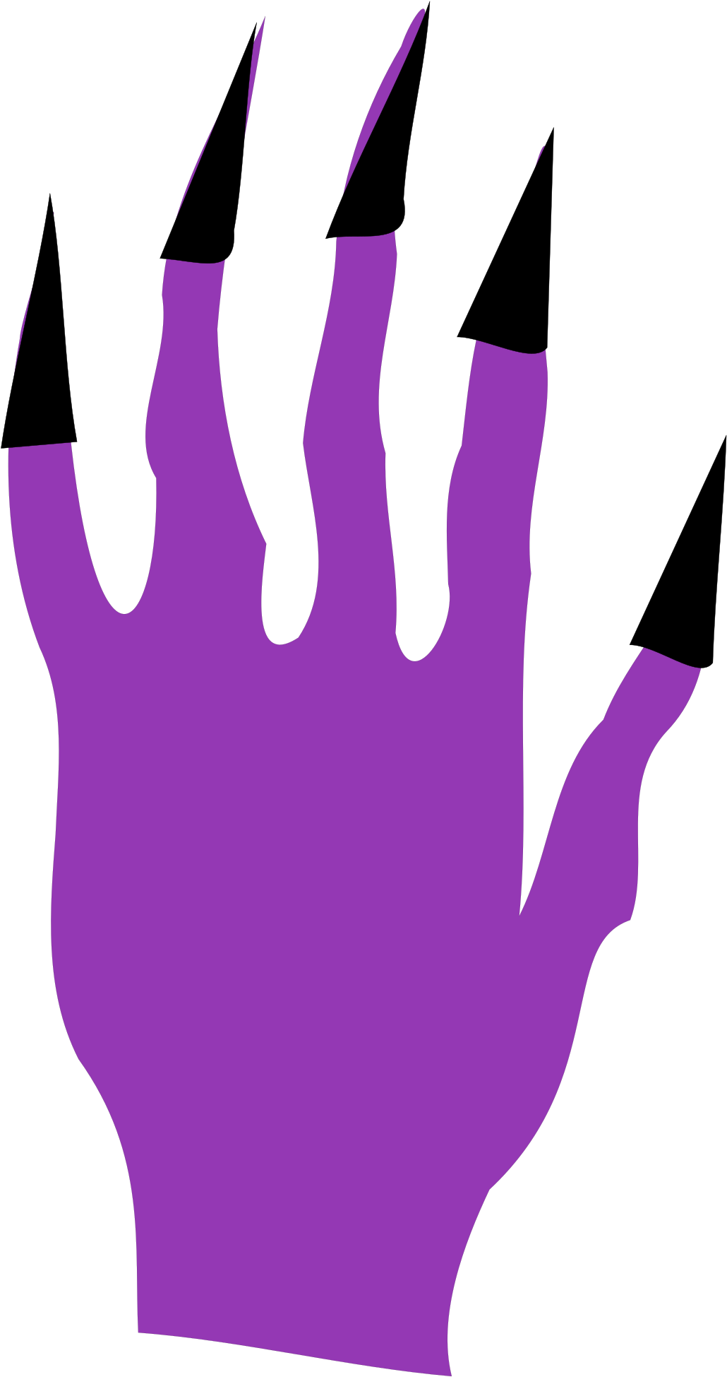 Halloween Nails Png Images - Clip Art Witch Fingers (2400x2400)