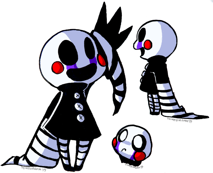 Five Nights - Cute Fnaf The Puppet (738x592)