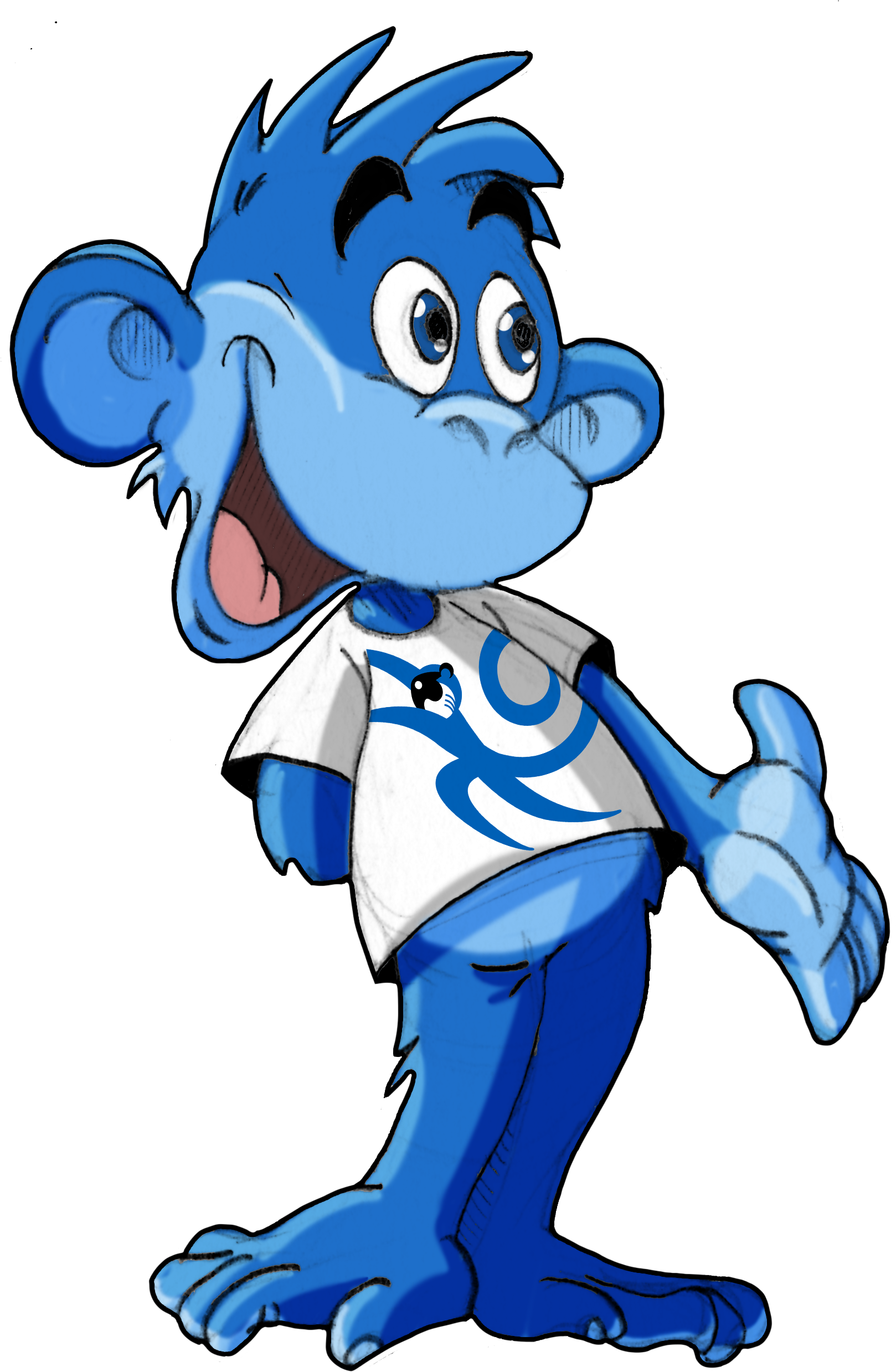 Blue Monkey Studio - Blue Monkey (1791x2602)
